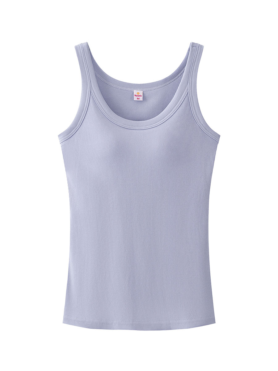 Áo Ba Lỗ Bra Top Nữ Cotton Kèm Đệm Mút Cố Định Melinfa VAA0570 - Ảnh 11
