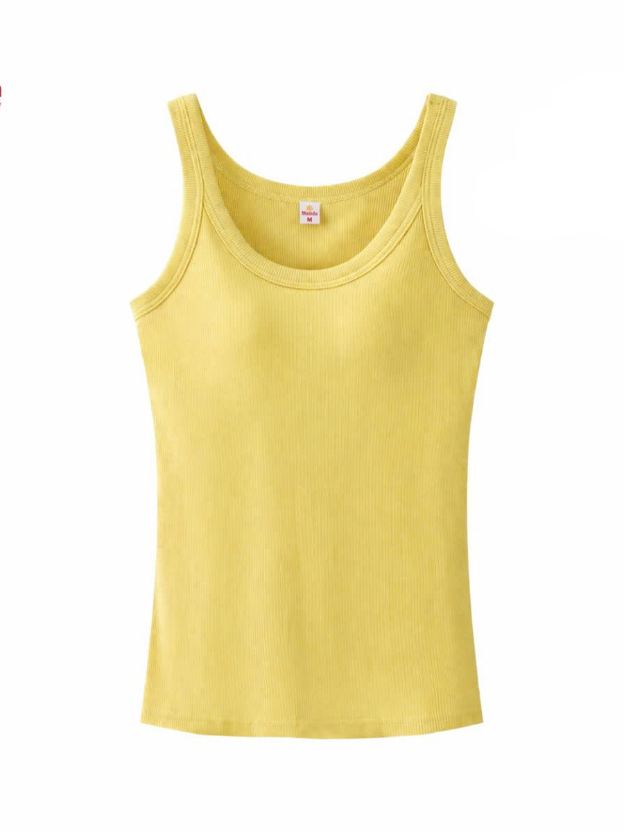 Áo Ba Lỗ Bra Top Nữ Cotton Kèm Đệm Mút Cố Định Melinfa VAA0570 - Ảnh 17