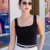 Áo Ba Lỗ  Bra Top Nữ Cotton Kèm  Đệm Mút Cố Định Melinfa VAA0563