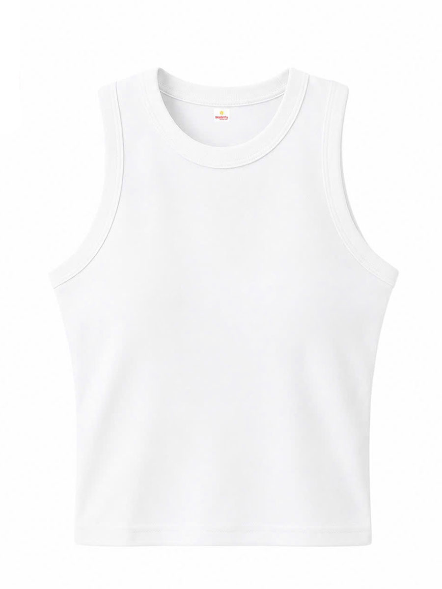 Áo Ba Lỗ Bra Top Nữ Cotton Kèm Đệm Mút Cố Định Melinfa VAA0538 - Ảnh 6