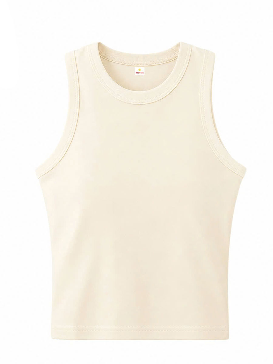 Áo Ba Lỗ Bra Top Nữ Cotton Kèm Đệm Mút Cố Định Melinfa VAA0538 - Ảnh 7